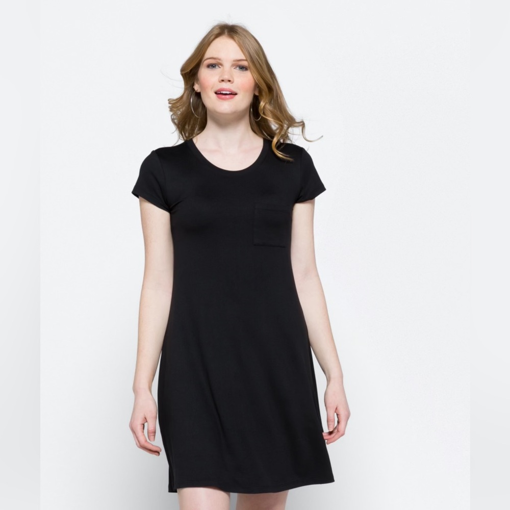 Market & Spruce Black Mini Dress